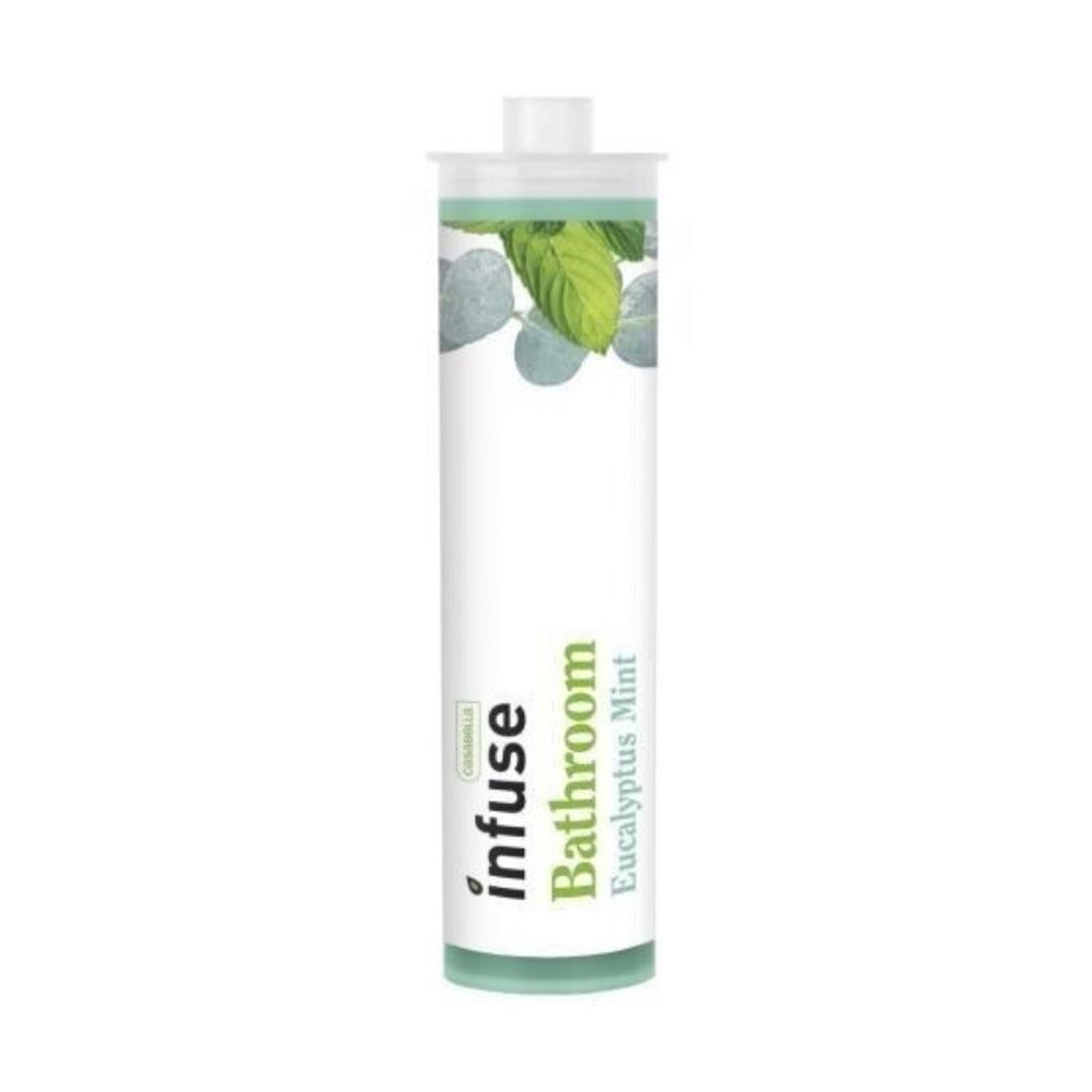 NEW Casabella Infuse Bathroom Spray Bottle Refill EUCALYPTUS MINT 0.33 oz.